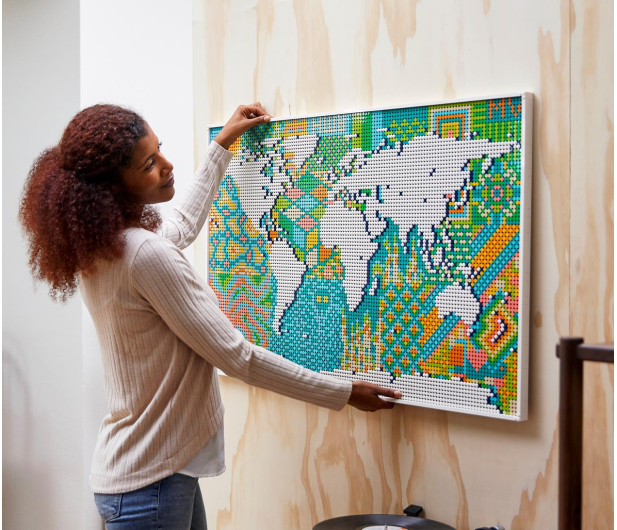 LEGO ART 31203 Mapa świata - 1022657 - zdjęcie 9